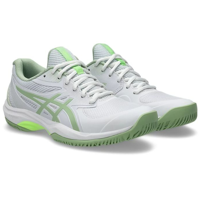 Giày Tennis/Pickleball Asics Game FF Trắng xanh lá