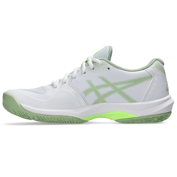 Giày Tennis/Pickleball Asics Game FF Trắng xanh lá 'White/Jade'