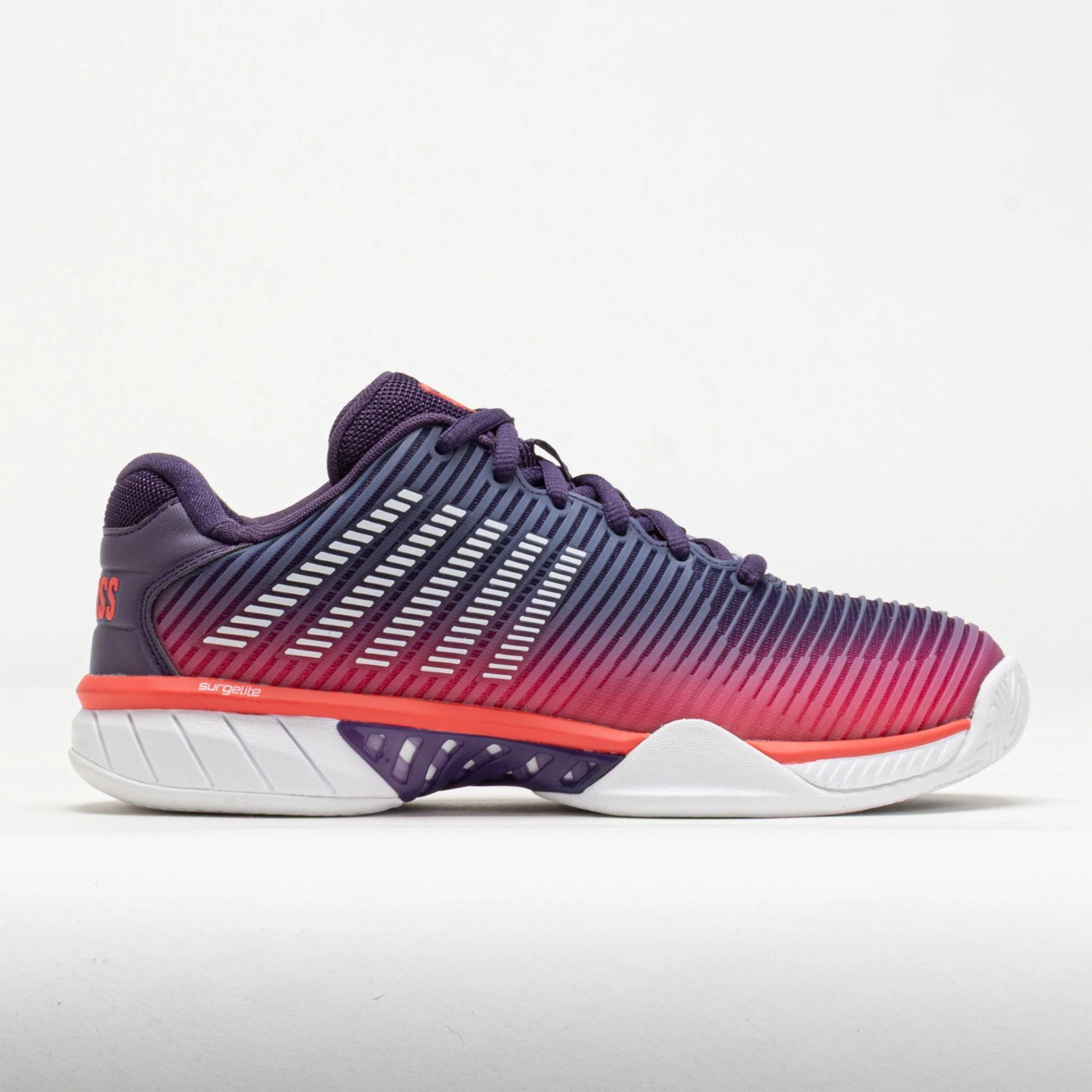 Giày Pickleball Nữ KSwiss Hypercourt Express 2 Purple/Coral chính hãng