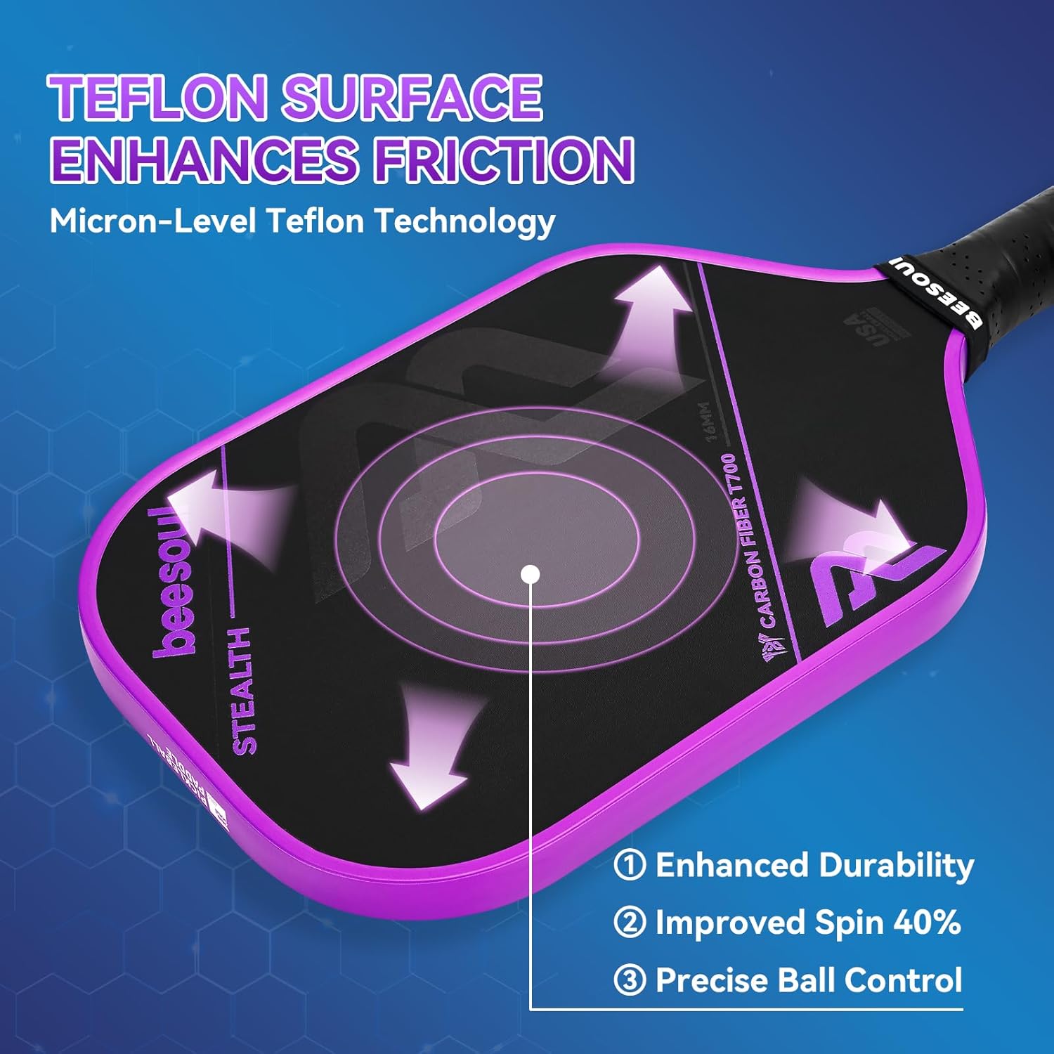 Vợt picklball cao cấp Beesoul