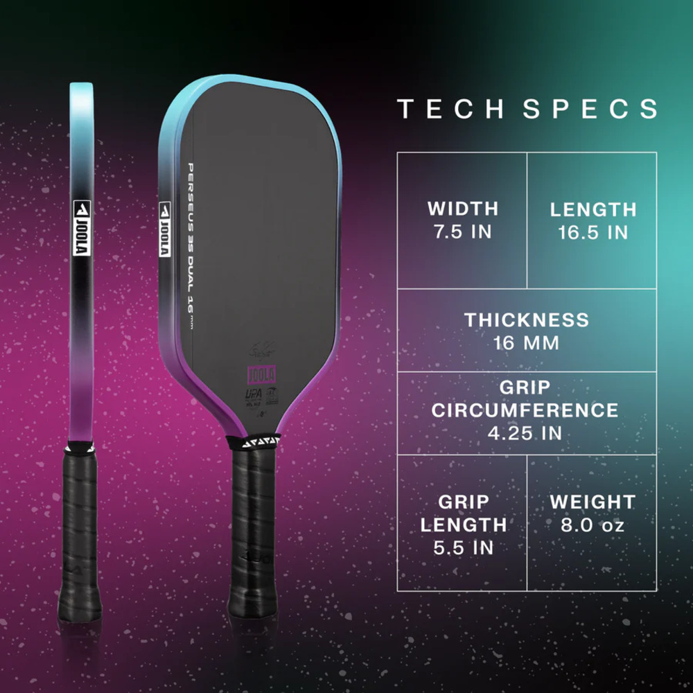 Vợt Pickleball ch&iacute;nh h&atilde;ng JOOLA Perseus Gen3S Dual