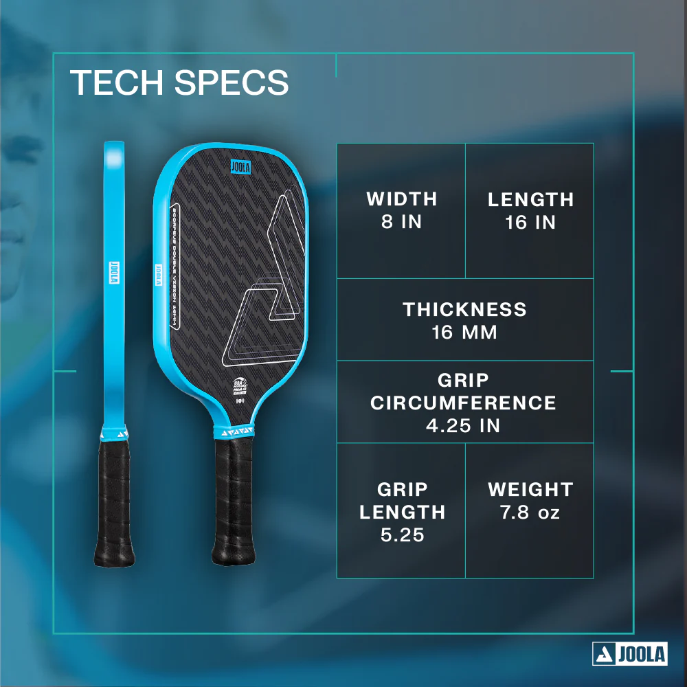 Vợt Pickleball ch&iacute;nh h&atilde;ng JOOLA Hyperion Double Vision