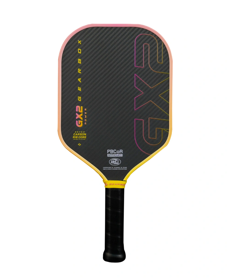 Vợt Pickleball Gearbox GX2 Power Hybrid Limited Edition Yellow Pink