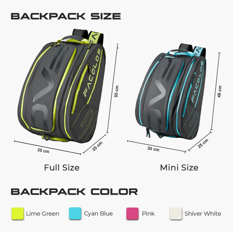 Balo Pickleball – Facolos Elite Backpack