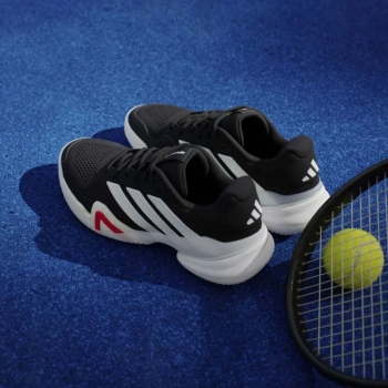 Giày Tennis/Pickleball Adidas Barricade 14 M Đen Trắng 