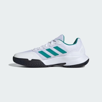 Giày Adidas GameCourt 2.0 White Green chính hãng