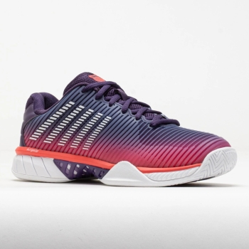 Giày Pickleball Nữ KSwiss Hypercourt Express 2 Purple/Coral chính hãng