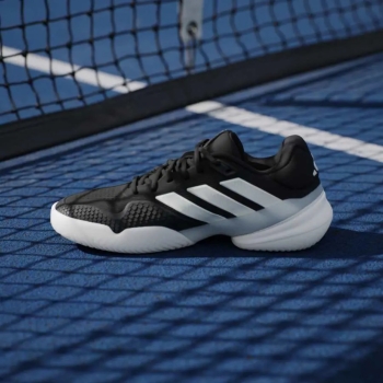Giày Tennis/Pickleball Adidas Barricade 14 M Đen Trắng 